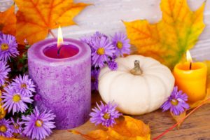purple candle